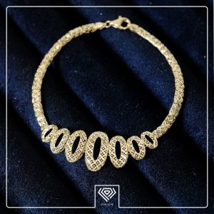 دستبند طلا 18عیار زنانه مدل سناتور