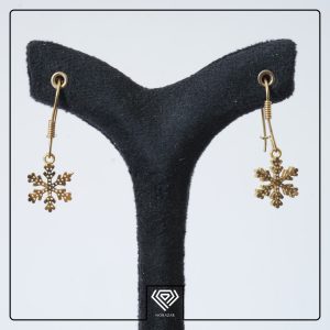 گوشواره طلا 18 عیار زنانه فیوژن