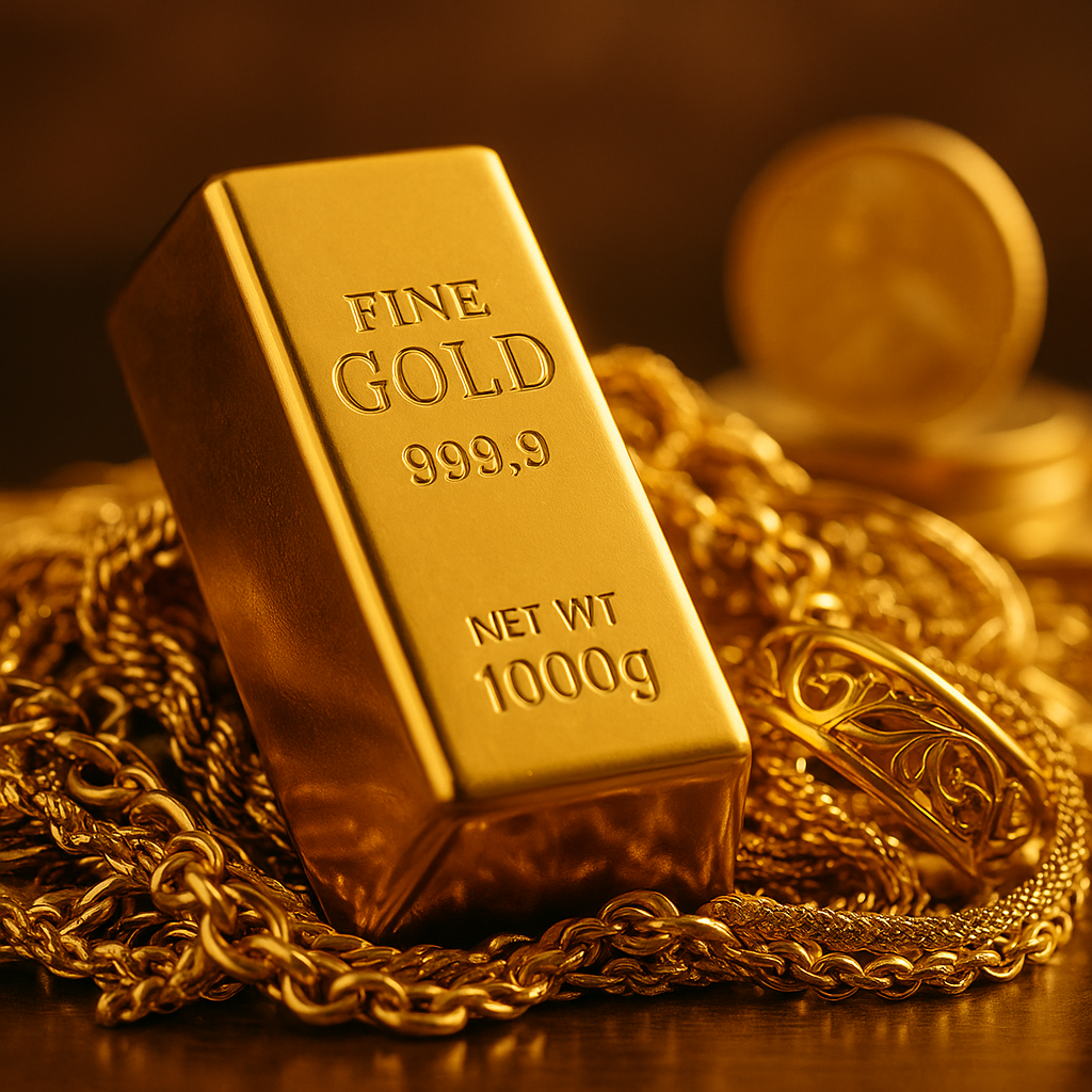 خرید طلای آب شده در قم