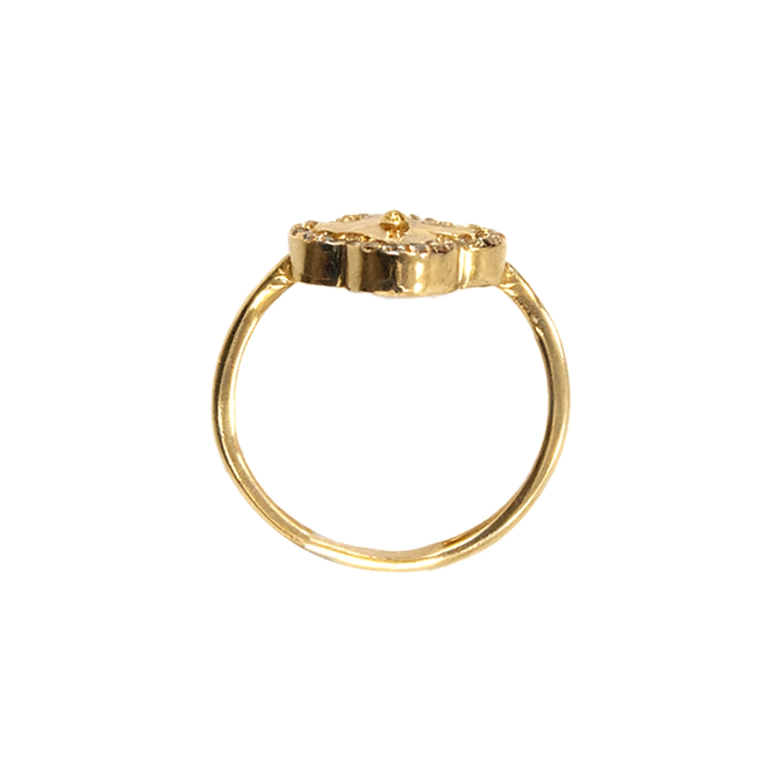 انگشتر طلا طرح ونکلیف 18 عیار | خرید انگشتر طلا خاص نورازر انگشتر طلا طرح ونکلیف 18 عیار | خرید انگشتر طلا خاص نورازر - تصویر 4